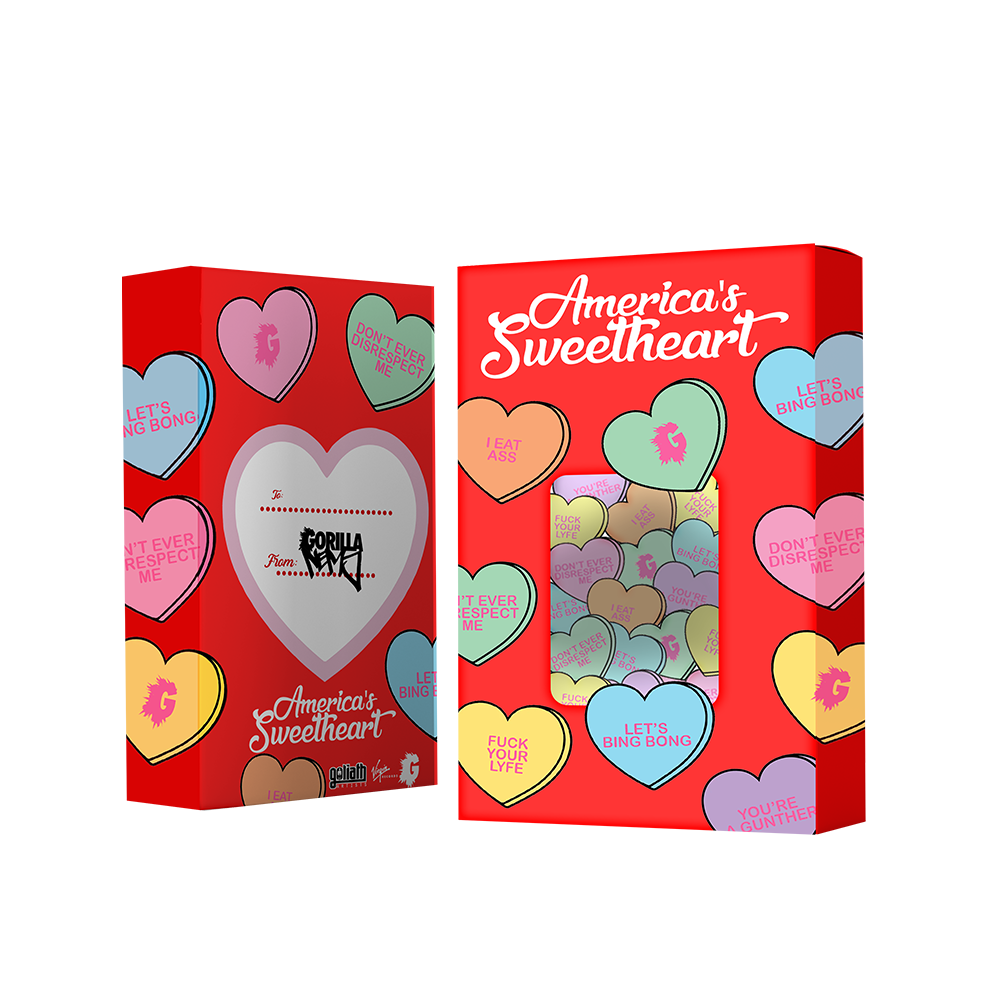 America's Sweetheart Candy Hearts (Red) - NEMS Official Store