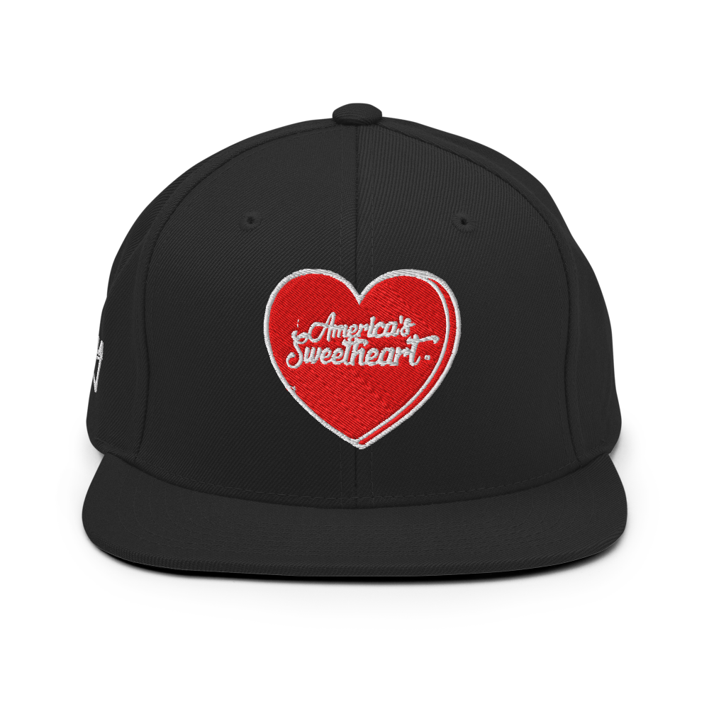 Americas Sweetheart Logo Snapback Front 